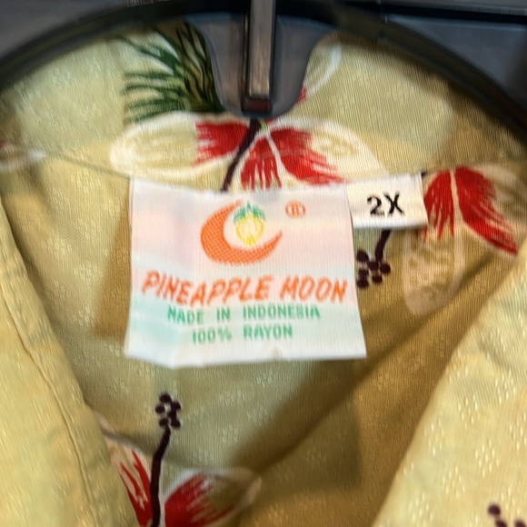 Pineapple Moon Hawaiian Shirt - Picture 2 of 2